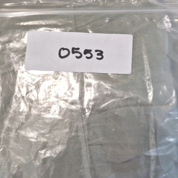 Womens Dress Medium Green Milkmaid Linen Boho Tiered Midi Babydoll Cottagecore - Picture 8 of 8